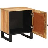  Noćni ormar Prirodna 40 x 33 5 x 46 cm Čvrsto drvo manga | shoptok.hr