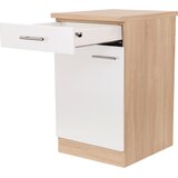 RESPEKTA Kuhinjska Spodnja Omarica Merle, Barva Hrasta, Bela | Shoptok.si