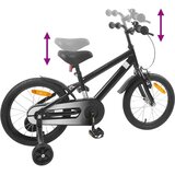  Otroško Kolo 16 Palcev za 4-6 let Črna - - črna - 12.2 - 112,5 x 51 x 75 cm - 2025- | Shoptok.si