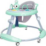  6u1 Ergonomska hodalica za bebe s glazbenim pultom, podesivom visinom i 360° tihim kotačima Tavalax | shoptok.hr