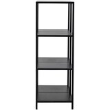 Bloomingville Črn kovinski regal 80x114 cm Valde – | Shoptok.si