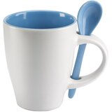  ŠALICA 250ML SA ŽLIČICOM MIDOCEANBRANDS MO734404 BIJELA/PLAVA Cijene
