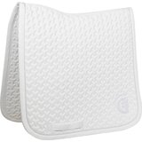 Kentucky Horsewear Dresurna podsedelnica Plaited 3D Logo - white | Shoptok.si
