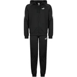 Hooded Poly Suit Crna