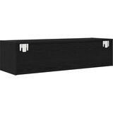vidaXL TV ormarić crni hrast 100x31x25,5 cm konstruirano drvo | shoptok.hr