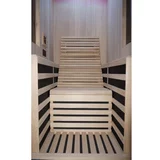 Sanotechnik infracrvena sauna Carbon 1 (1.750 W, 9 karbonsko-magnezijskih grijaćih ploča, 130 x 100 x 195 cm)