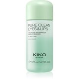 KIKO Milano Pure Clean Eyes&Lips dvofazno sredstvo za uklanjanje vodootporne šminke s usana i oko očiju 125 ml Cijene