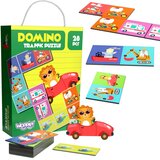 Woopie edukativna igra transport životinje puzzle domine montessori | shoptok.hr