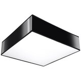 Nice Lamps črna stropna svetilka 25x25 cm mitra – | Shoptok.si