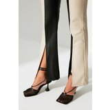Trendyol black Color Block Slit Trousers | ePonuda.com