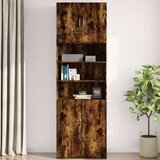 vidaXL Zidni ormarić boja hrasta 80x42,5x64 cm konstruirano drvo | shoptok.hr