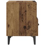vidaXL Noćni ormar s ladicama 2 pcs Staro drvo 40 x 35 x 47.5 cm | shoptok.hr