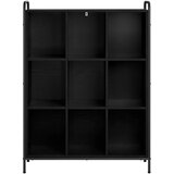  Ormarić za knjige 57 x 33 x 111 cm Konstruirano drvo Crni hrast - Crni hrast 57 x 33 x 111 cm | shoptok.hr
