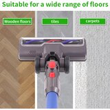 FEVORCS nadomestna talna krtača z LED osvetlitvijo za Dyson V7 V8 V10 V11 V15 SV18 | Shoptok.si
