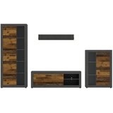 Modern Living Tv-element Kassel, Barva Hrasta | Shoptok.si