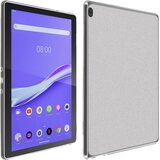 AVIZAR Lenovo Smart Tab M10 10.1 silikonski gel ovitek, tanek in trpežen - ledeno bel, (21123874) | Shoptok.si