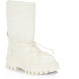 Calvin Klein Jeans Čizme za snijeg pijesak / bijela