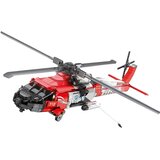  Helikopter za sastavljanje HH-60J sa 1137 elemenata - crveni | Shoptok.si