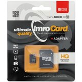 Imro memorijska kartica micro sd 8GB 100MB/s UHS-1 sa adapterom sd | ePonuda.com