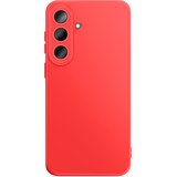 AVIZAR Mehak silikonski ovitek za Galaxy S26 z ojačanim blokom kamere, Rdeča, (5000274768) | Shoptok.si