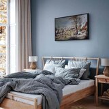  Slika - Pieter Bruegel the Elder – Winter Landscape with Birdtrap 60x40 U crnom drvenom okviru | shoptok.hr