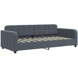  Dnevni krevet s pomoćnim ležajem bez madraca tamno siva 90x190 cm | Eponuda.com
