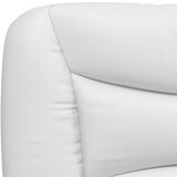  Posteljni okvir brez vzmetnice bel 100x203 cm umetno usnje, (21081786) | Shoptok.si