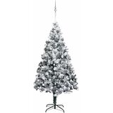  Umjetno božićno drvce Bijelo 180 cm PVC i Čelik i Plastika | Eponuda.com