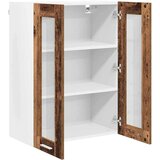 vidaXL viseći ormarić s policom zidne riga staro drvo 60 x 31 x 80 cm | shoptok.hr