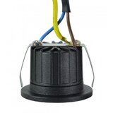 Mitea Lighting M953013 crna 3W 6500K led lampa ugradna | ePonuda.com