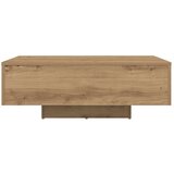  Stolić za kavu s LED svjetlima u boji hrasta 85x55x31 cm | shoptok.hr