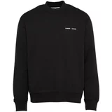 Samsøe Samsøe Sweater majica 'Norsbro' crna / bijela