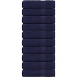  Ručnici za kupanje FROGN 10 kom tamnoplave 100x150 cm 360 g/m² | shoptok.hr