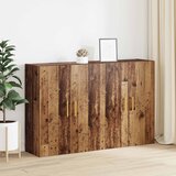  Ormar za montažu na zid 2 pcs Staro drvo 69,5 x 34 x 90 cm | Eponuda.ba