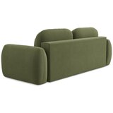 Makamii Zelena sklopiva/s prostorom za odlaganje sofa od bouclé tkanine 266 cm Pele – | shoptok.hr