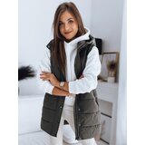 DStreet Kamizelka damska pikowana TOLIS zielona | shoptok.hr