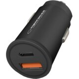  Auto punjač Type-C + USB-A, ESPERANZA CAR QUICK POWER CHARGER 20W USB-C PD 20W / USB-A QC 3.0 18W, EZC111K | Eponuda.ba