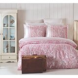 Paisley Pink PinkWhite Ranforce Single XL Quilt Cover Set (DE) | ePonuda.com