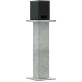 vidaXL Stojalo za zvočnike 2 kosa betonsko sivo 30x30x80 cm inž. les | Shoptok.si