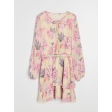 Sinsay Mini haljina s cvjetnim uzorkom s remenom | shoptok.hr