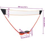  Set za badminton s 2 reketa, mrežom i pohranom 292x30x152 cm | Eponuda.com