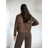 Sinsay Jakna od umjetne brušene kože | shoptok.hr