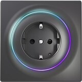 Fibaro FGWOF-011-8 socket-outlet Type F Black | shoptok.hr
