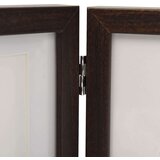 vidaXL 3-delni foto okvir temno rjav 22x15 cm + 2x(10x15 cm) | Shoptok.si