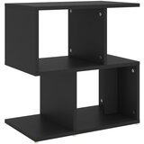 vidaXL Nočna omarica črna 50x30x51,5 cm iverna plošča, (20624111) | Shoptok.si