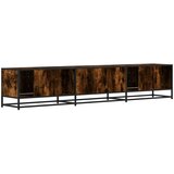 TV ormarić boja dimljenog hrasta 210x35x41 cm konstruirano drvo | shoptok.hr