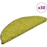  Prostirke za stepenice 30 kom 56x17x3 cm Zelene poluokrugle | shoptok.hr