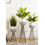 Metalna saksija za cveće LOFT 68x20 cm crna/bela | Eponuda.com