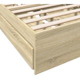  Okvir za krevet s ladicama boja hrasta 90x190 cm drveni | shoptok.hr