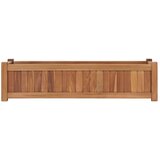  Povišena gredica 100 x 30 x 25 cm od masivne tikovine | shoptok.hr